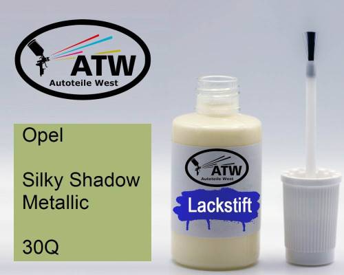 Opel, Silky Shadow Metallic, 30Q: 20ml Lackstift, von ATW Autoteile West.